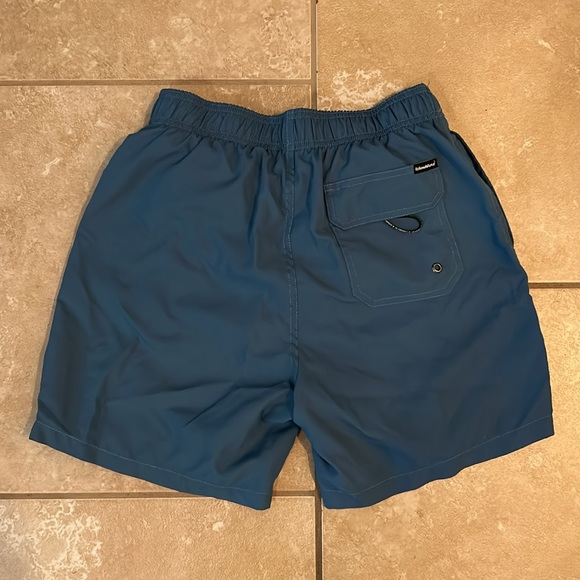 Island Haze Men's Swim Trunks Blue - Size Small - Picture 2 of 3